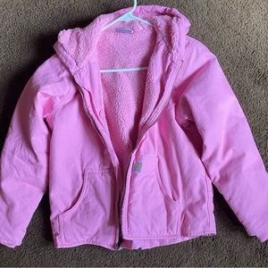 Carhartt Pink size 10/12 girls coat